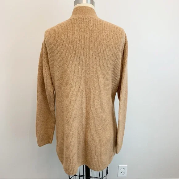 Everlane Oversized Alpaca Pocket Cardigan Size Extra Small - Picture 7 of 11